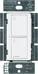 Lutron Caseta Wireless Switch, Multi-Location, In-Wall, 6 Amp, White