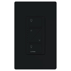 Lutron Caseta Wireless In-Wall Smart Dimmer Switch, Black