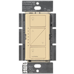 Lutron Caseta Wireless In-Wall Dimmer, 600/150-Watt, Single Pole, Works with Amazon Alexa, Ivory