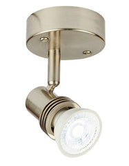 Lámpara de techo orientable Spot, Dirigible, satinado