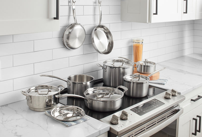 Multiclad Pro Triple Ply Stainless Cookware 12 piece Set
