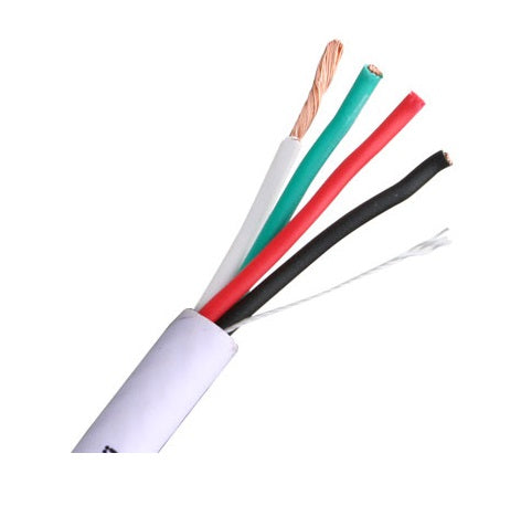 Wirepath™ 16-Gauge 4-Conductor 65-Strand Speaker Wire