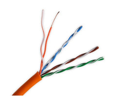 Wirepath™ sin blindaje 350 MHz 24/4 .50mm sólido Cat 5e cable - nido de 1000 pies en cuadro