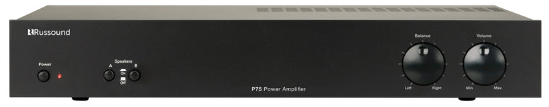 P75 Amplificador de 2 canales doble fuente de 75w