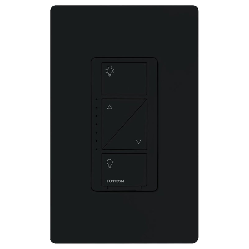 Lutron Caseta Pro In Wall Dimmer 250W LED / 1000W Incandescent/Halogen/Magnetic Low Voltage - Black
