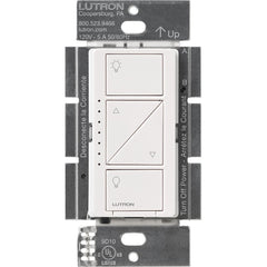 Lutron Caseta Wireless In-Wall Smart Dimmer Switch, White Grey