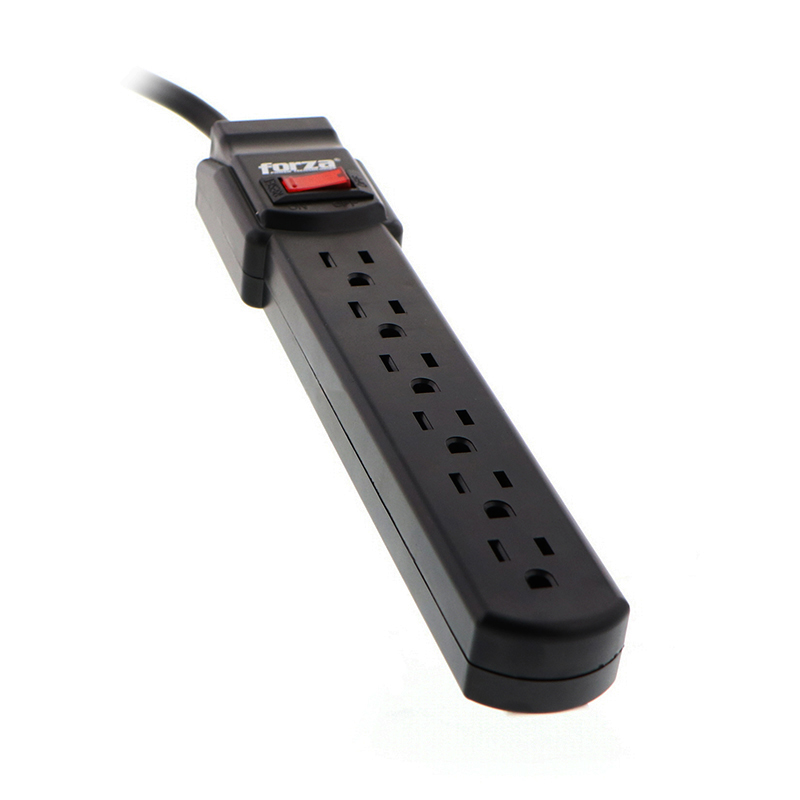 Forza PS-611UL-2 PS-611UL Power Strip 110V 6-NEMA Breaker