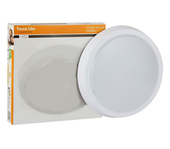 Lámpara de techo LED redonda, blanca