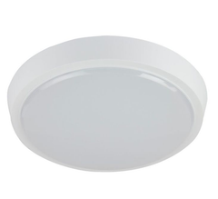 Lámpara de techo LED redonda para interiores, blanca