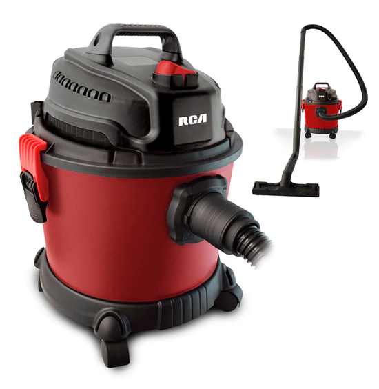 15-Liter Vacuum Cleaner For Wet And Dry Red Color