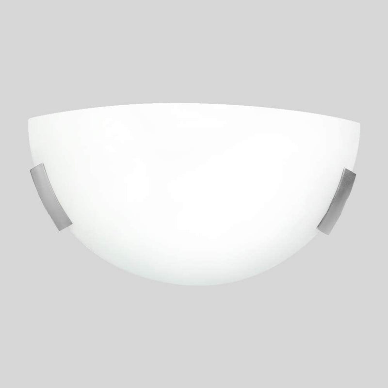 Lámpara de pared interior, vidrio perlado