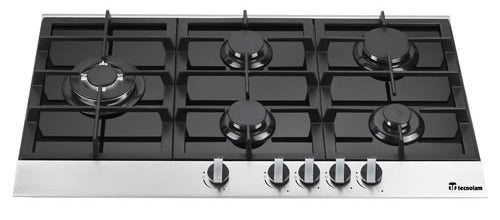 90 cm Gas Cooktop Aria With 5 Burners