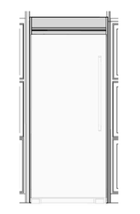 Frigidaire Professional 79 ”Kit de moldura simple - Diseño plano