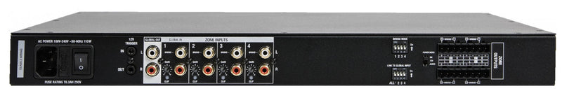 4-Zone/8-Channel Power Amplifier, 100 WPC