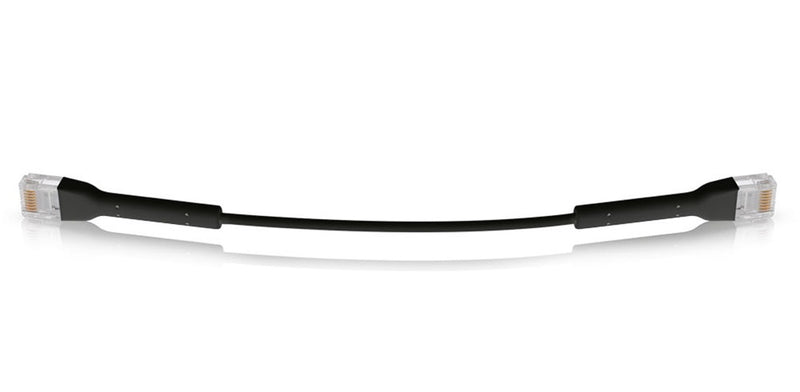 Cable de conexión Ethernet UniFi - Negro / 0,1 m