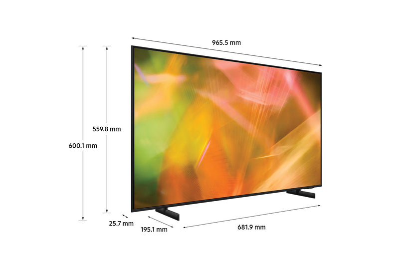 Televisor de 43" | 4K | Smart TV | Crystal UHD