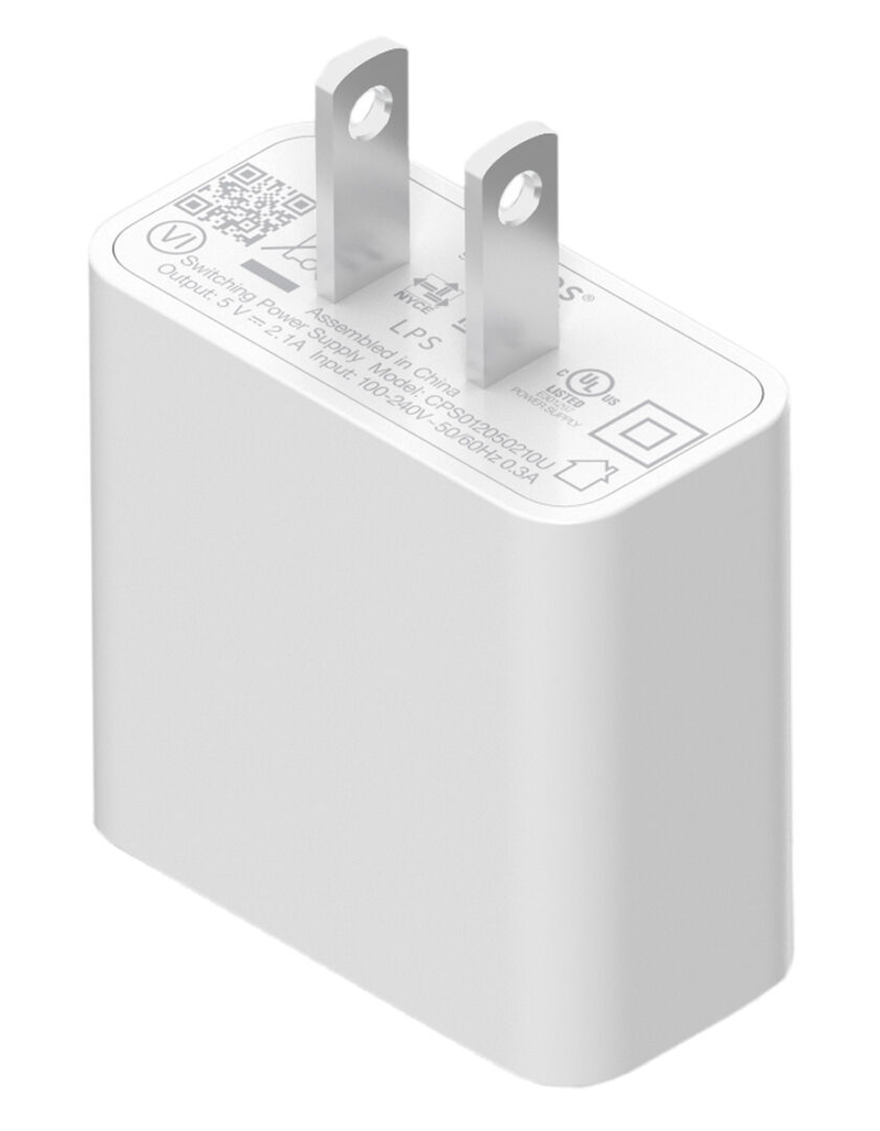 Adaptador de corriente USB de 10 W - Blanco
