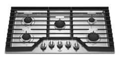 Estufa (Tope) de gas de 36 pulgadas (36”) | 5 quemadores | Cooktop