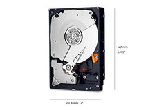 WD Black 1TB Performance Desktop Hard Disk Drive - 7200 RPM SATA 6 Gb/s 64MB Cache 3.5 Inch