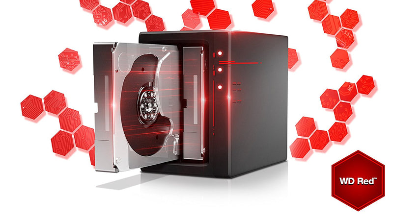 WD Red 2TB NAS Hard Disk Drive - 5400 RPM Class SATA 6 Gb/s 64MB Cache 3.5 Inch