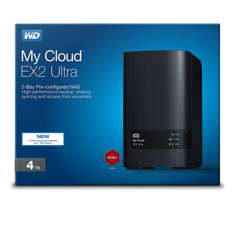 WD 4TB My Cloud EX2 Ultra Network Attached Storage - NAS