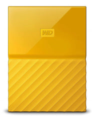 WD 3TB Yellow My Passport  Portable External Hard Drive - USB 3.0
