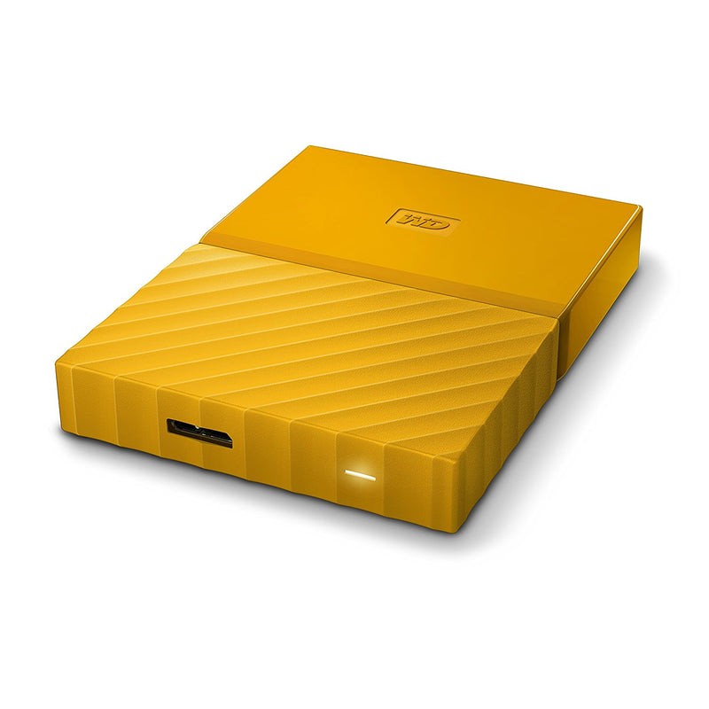 WD 4TB Yellow My Passport  Portable External Hard Drive - USB 3.0