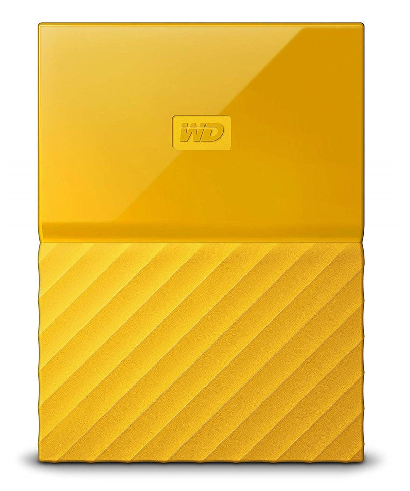 WD 1TB Yellow My Passport  Portable External Hard Drive - USB 3.0