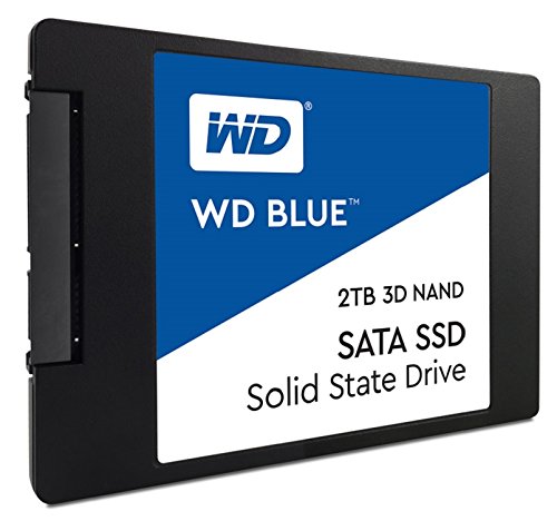WD Blue 3D NAND 2TB PC SSD - SATA III 6 Gb/s 2.5"/7mm Solid State Drive