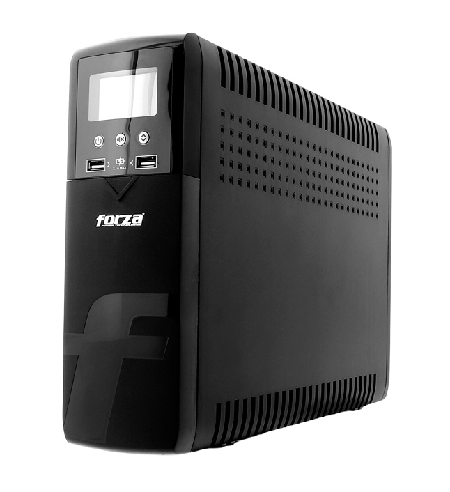 Forza XG-1201LCD Smart UPS 1200VA / 720V Pure Sine 10-NEMA USB